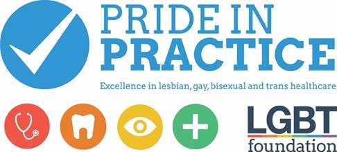 Pride in Practice logo