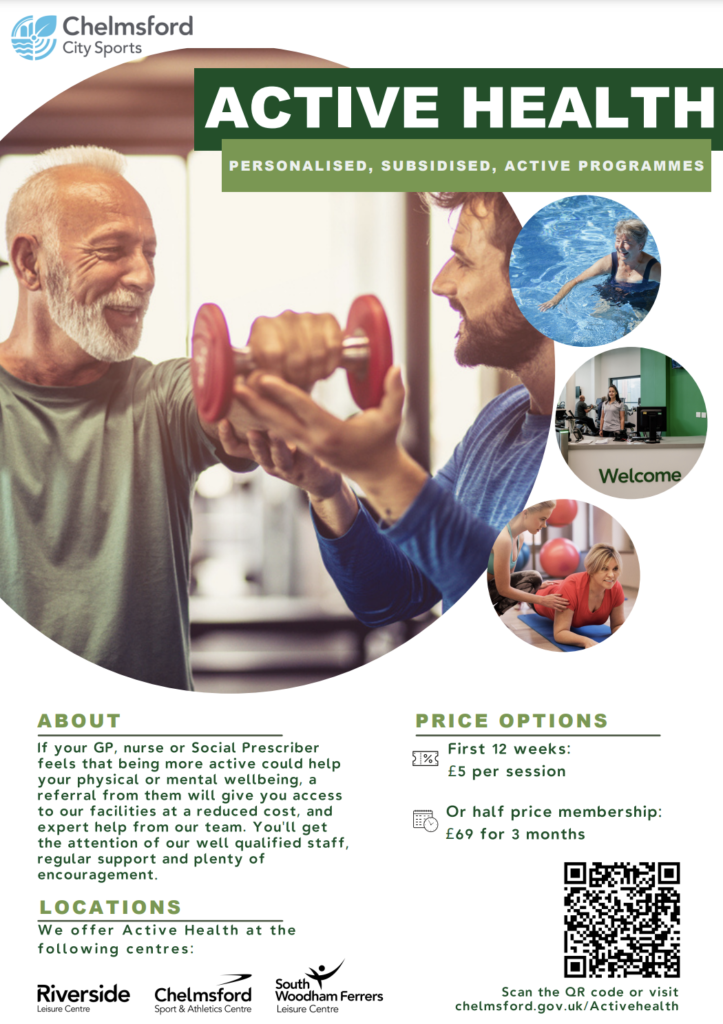 active health information poster