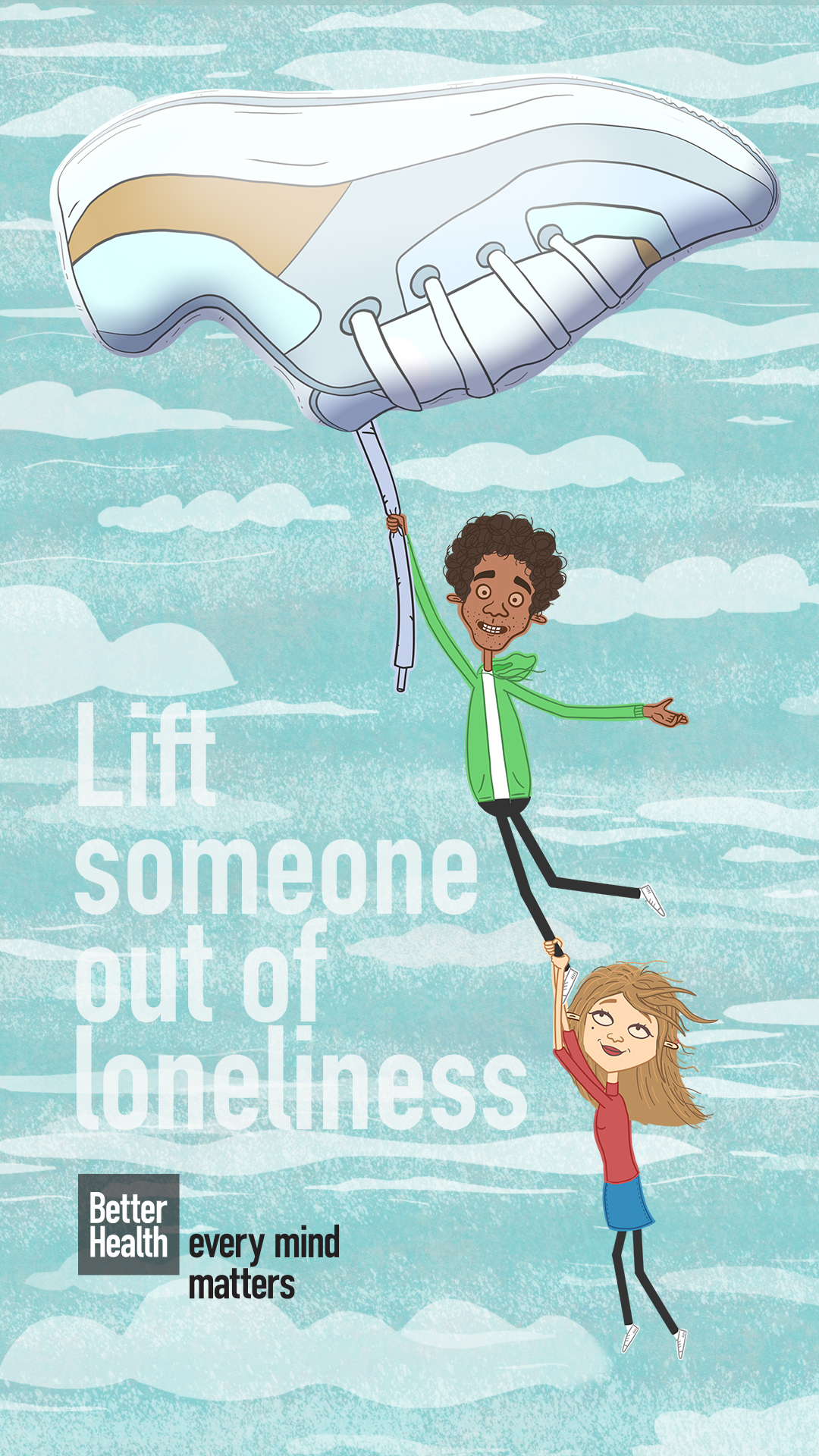 lift someone out of loneliness with link to NHS Every Mind Matters website