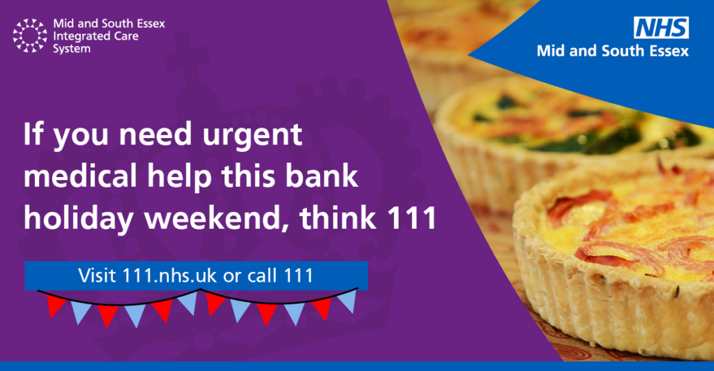 if you need medical help this bank holiday please call 111
