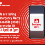 emergency alert mobile national test poster